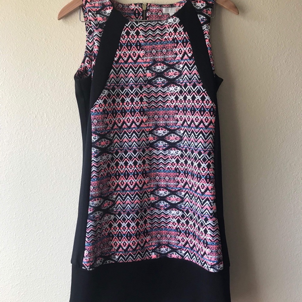 Gianni Bini pink/black dress